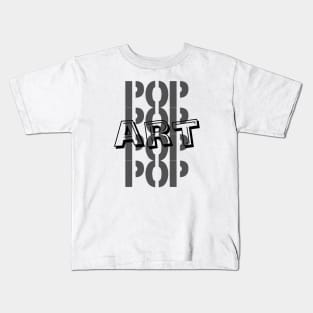 Pop art typo Kids T-Shirt